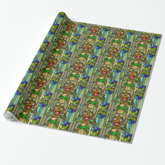 Blow Yer Raspberries! Wrapping Paper