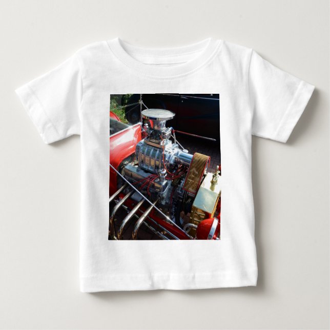 Blower V8 Baby T-Shirt (Front)