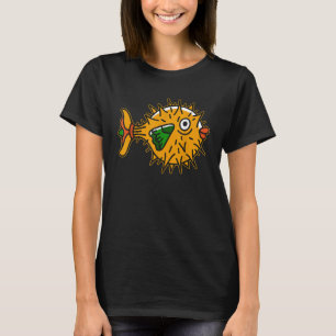 Blowfish Dank Meme  Cute Sea Fish  Pufferfish T-Shirt