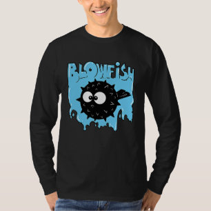 Blowfish  Marine Animals T-Shirt