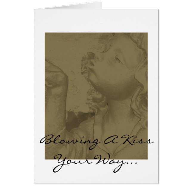 Blowing A Kiss (Front)