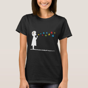 Blowing Bubbles Autism Awareness Youth Kids T-Shirt