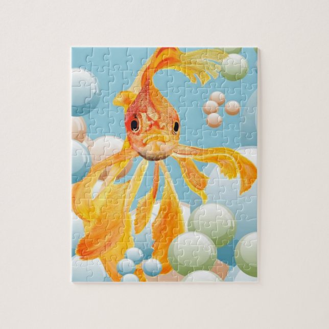 Blowing Bubbles Jigsaw Puzzle (Vertical)