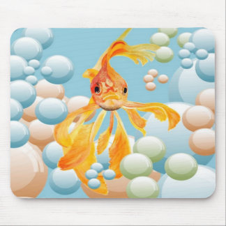Blowing Bubbles Mouse Pad