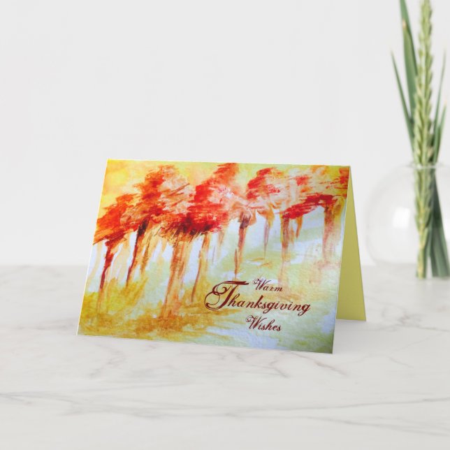 Blowing in the Wind Card (Front)