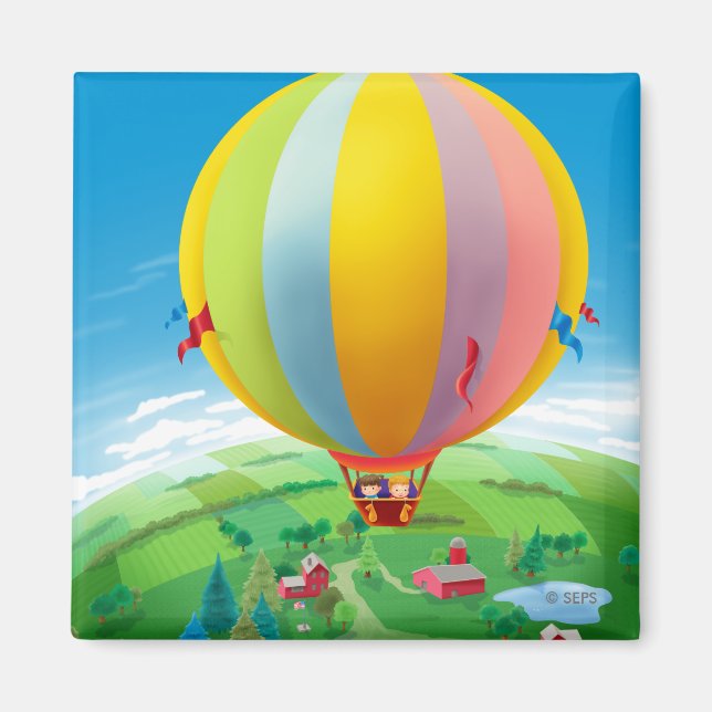 Blowing In The Wind Magnet (Front)