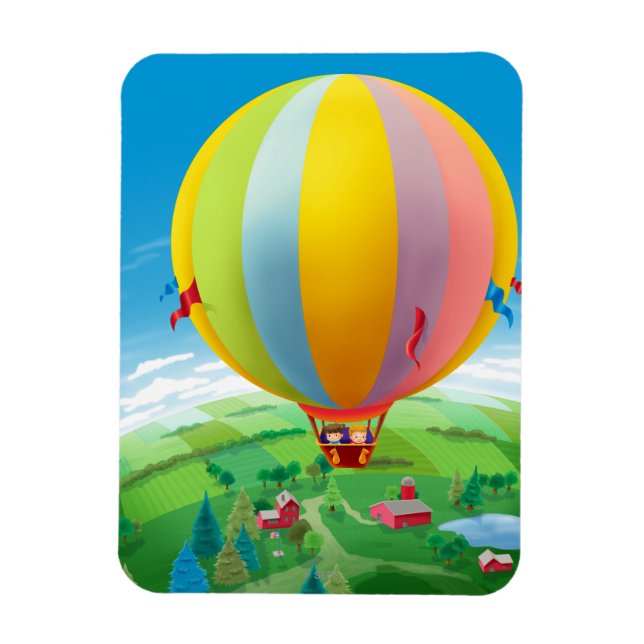 Blowing In The Wind Magnet (Vertical)