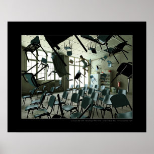 Blowing in the wind poster