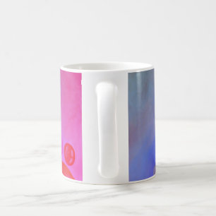 Blowing kisses mug extra large