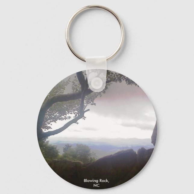 Blowing Rock, NC Key Ring (Front)