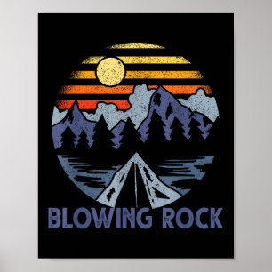 Blowing Rock, North Carolina Blue Ridge Mountains Poster