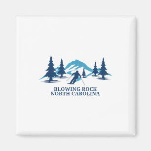 Blowing Rock North Carolina Ski Resort Skiing Skie Magnet