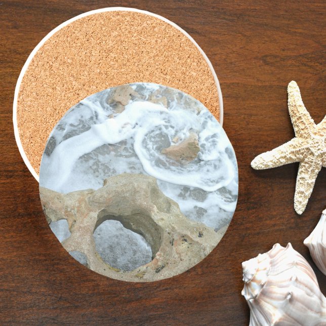 Blowing Rocks Jupiter Florida sandstone Coaster (Creator Uploaded)