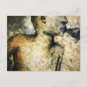 blowing smoke postcard