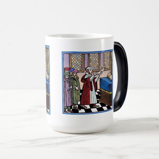 Blowing The Shofar Mug (Front Right)