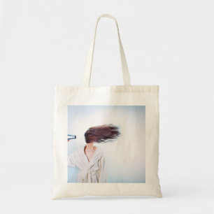 Blown away tote bag