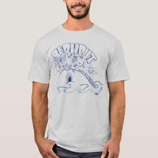 Blowout of Control Navy Ink Tee