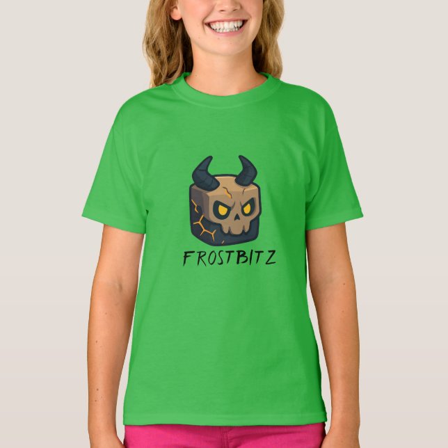 blox fruit Mythical Power Fruit Cube Creatures T-Shirt (Front)
