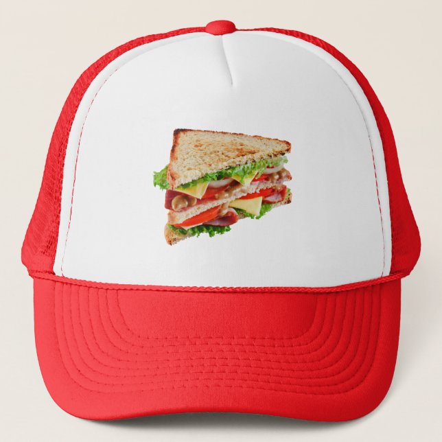 BLT CLUB T-Shirt Trucker Hat (Front)
