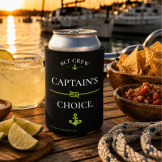 BLT Crew Captain's Choice Sailing Desig Can Cooler