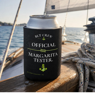 BLT Crew Official Margarita Tester Design Can Cooler
