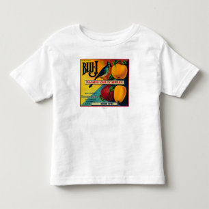 Blu-J Apple Crate LabelWatsonville, CA Toddler T-Shirt