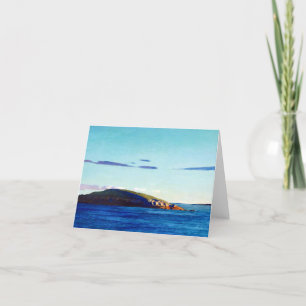 Blubber Island, Maine by Newell Convers Wyeth Thank You Card