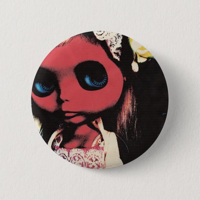 bludblythe 6 cm round badge (Front)