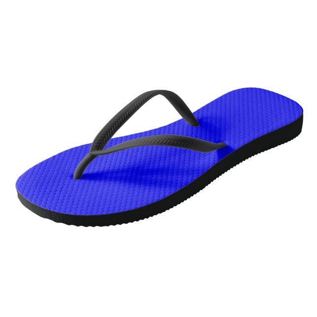 Blue 0303ff jandals (Angled)