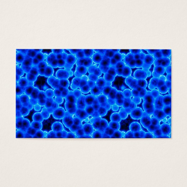 Blue 3D Cells (Front)
