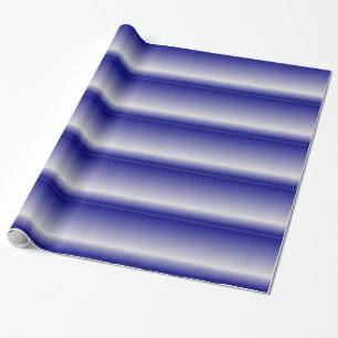 Blue 3D Raft Abstract Wrapping Paper