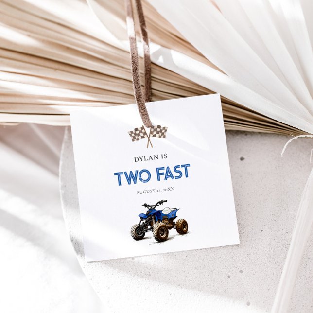 Blue 4 Wheeler Favour Tags (Creator Uploaded)