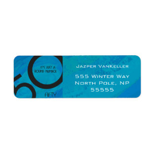 Blue 50 Decade Birthday