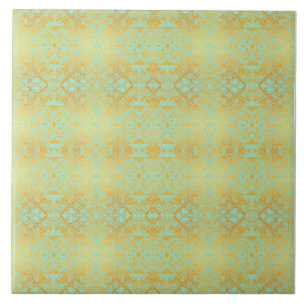 blue abstract ceramic tile
