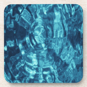 Blue Abstract Coaster