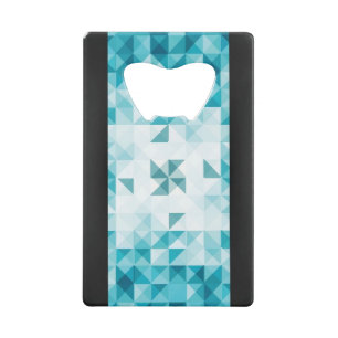 Blue Abstract Geometrical Background Template