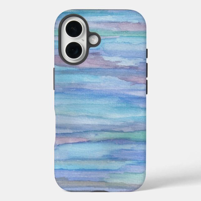 Blue Abstract: January Morning  Case-Mate iPhone Case (Back)