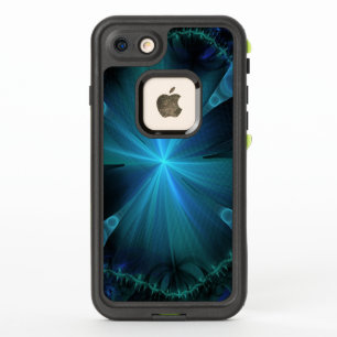 Blue Abstract Jellyfish