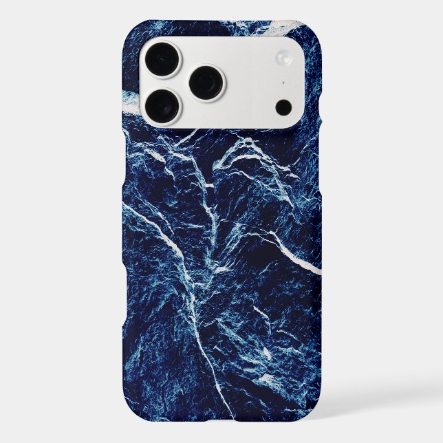 Blue Abstract Pattern (Back)