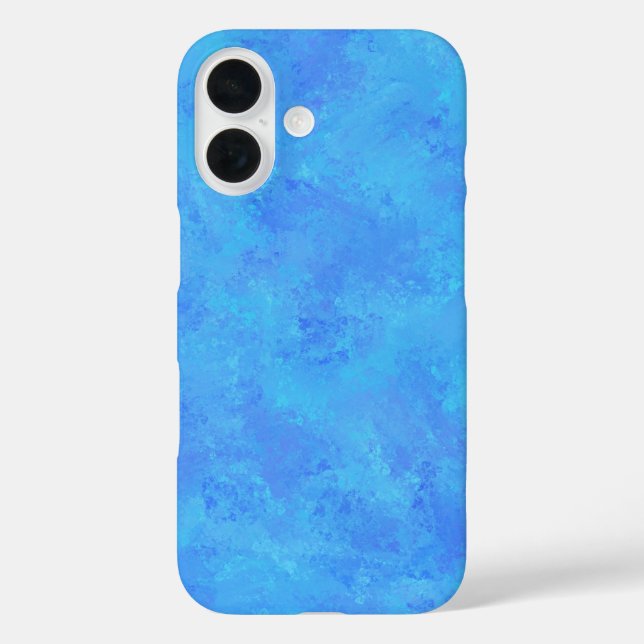 Blue Abstract Pattern  Case-Mate iPhone Case (Back)