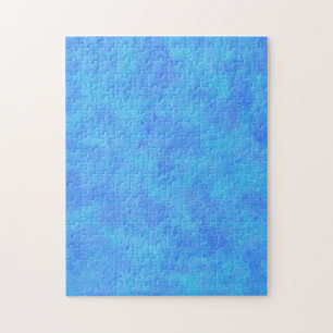 Blue Abstract Pattern Jigsaw Puzzle