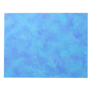 Blue Abstract Pattern Notepad