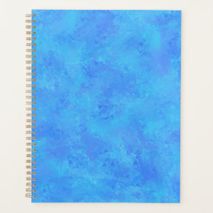 Blue Abstract Pattern  Planner