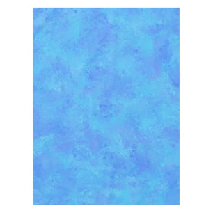 Blue Abstract Pattern Tablecloth