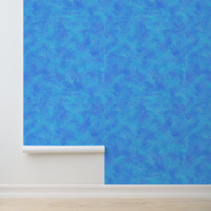 Blue Abstract Pattern Wallpaper