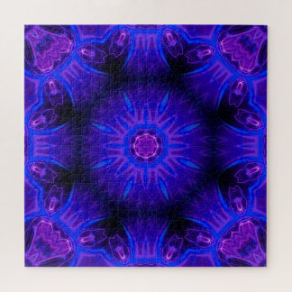 Blue Abstract Puzzle