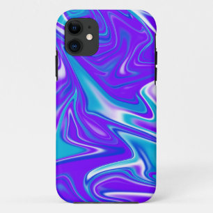 Blue Abstract Silky Sky Pattern, Case-Mate iPhone Case