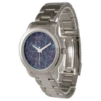 Blue Abstract Watch