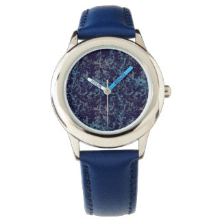 Blue Abstract Watch