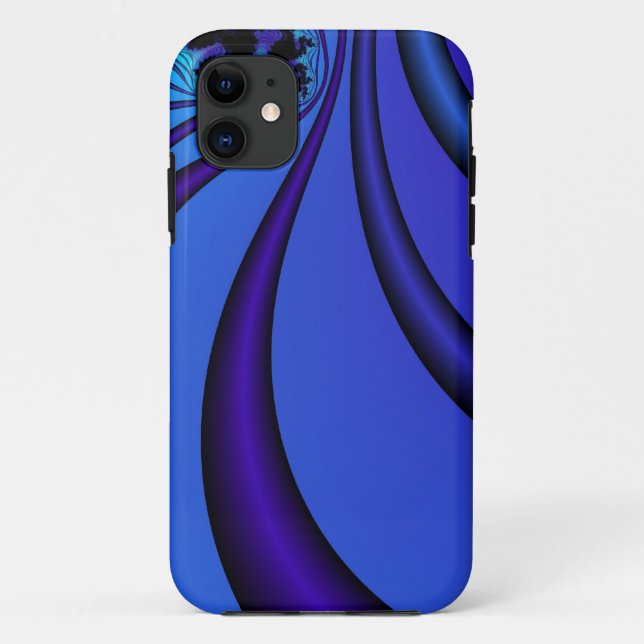 Blue Abyss Iphone case (Back)